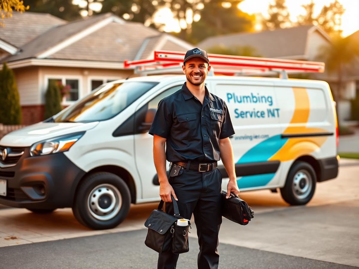 PlumbPro service van